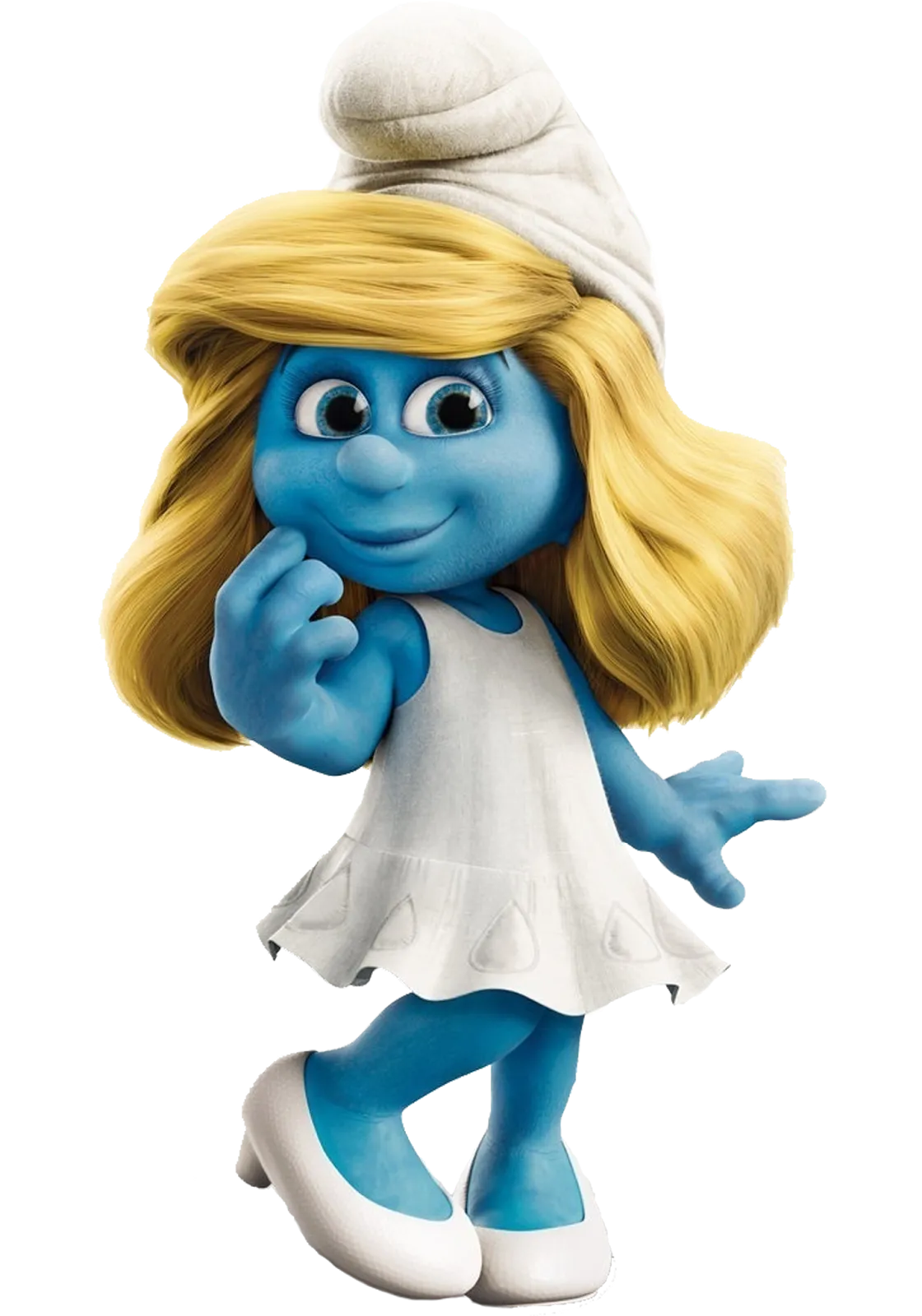 Smurfs Detective Smurf, magnifying glass, solving a mystery, free png